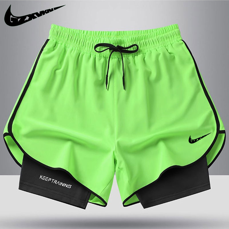A generation of hair brand summer new trend sports shorts men's and women's running quick-drying pants thin through A generation of hair brand summer new trend sports shorts men's and women's running quick-drying pants thin through