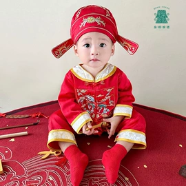 童汉服;童民族服装;连身衣、爬服
