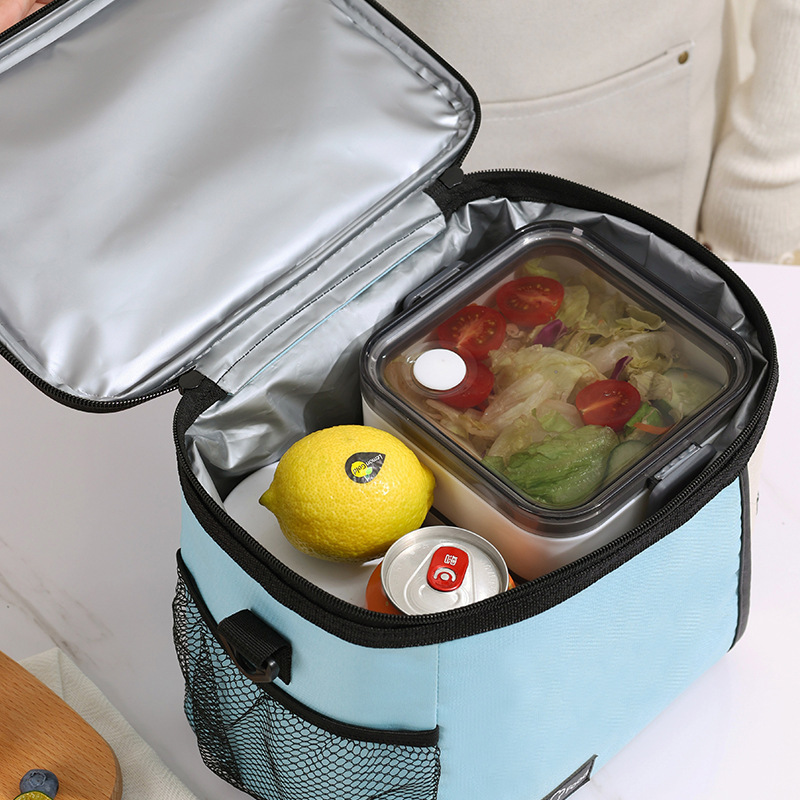 新型ドーパミン片肩氷包屋外ピクニックバッグ外食保温バッグファッション携帯弁当バッグ|undefined