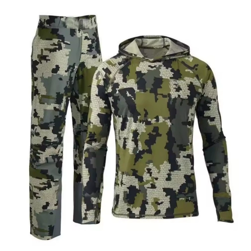 Men's hooded UV protection fishing outfit Color 1