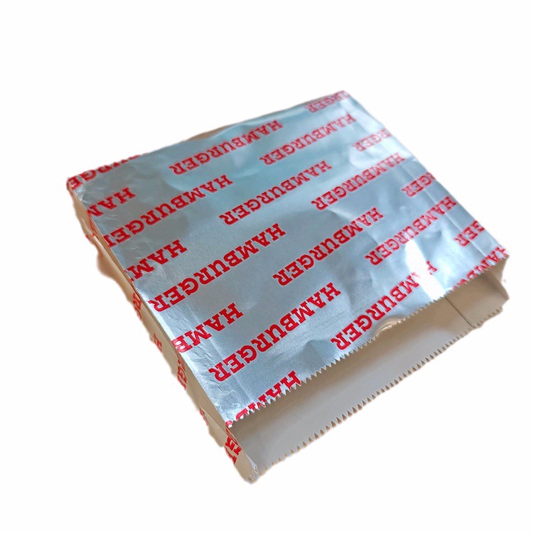 레드 버거 1;165*165*25mm;알루미늄 호일 종이