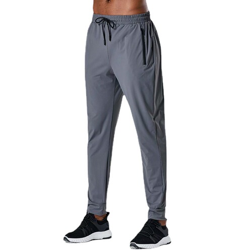 Amazon 2024 Spring and Autumn Men's Quick-Drying Sports Pants Running Fitness Training Long Pants Leg-Gathering Relaxed Ankle Pants