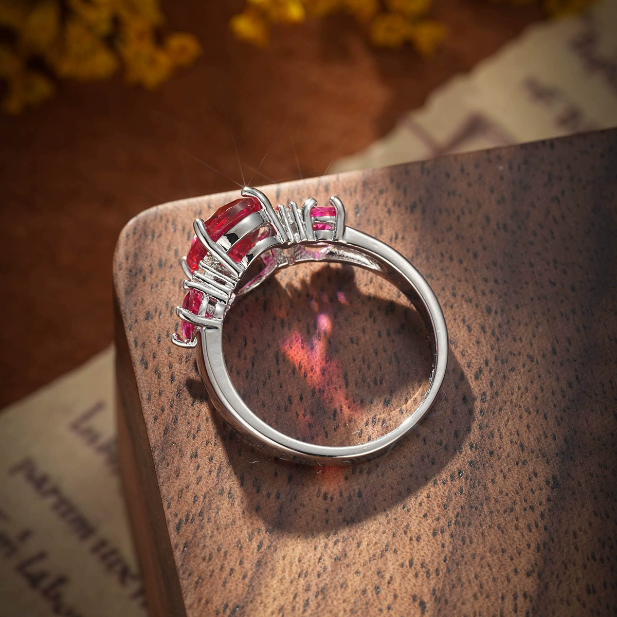 (Граница торговли), модное кольцо, синяя Jewelry, вставка сапфирового камня, ноготь украшение, новая коллекция, стиль высокого качества