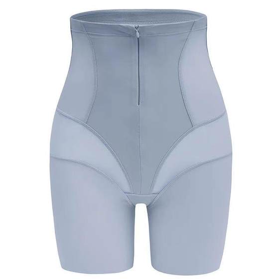 TikTok Same-style No-trace Invisible Zipper Abdominal Pants High Waist plus size Shaping Pants Hip-lifting Strong Small Belly Shaping Pants