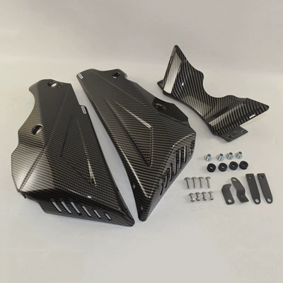 Lower Fairing Cover Belly – Motorcycle frame - carbon-color-water-transfer-printing