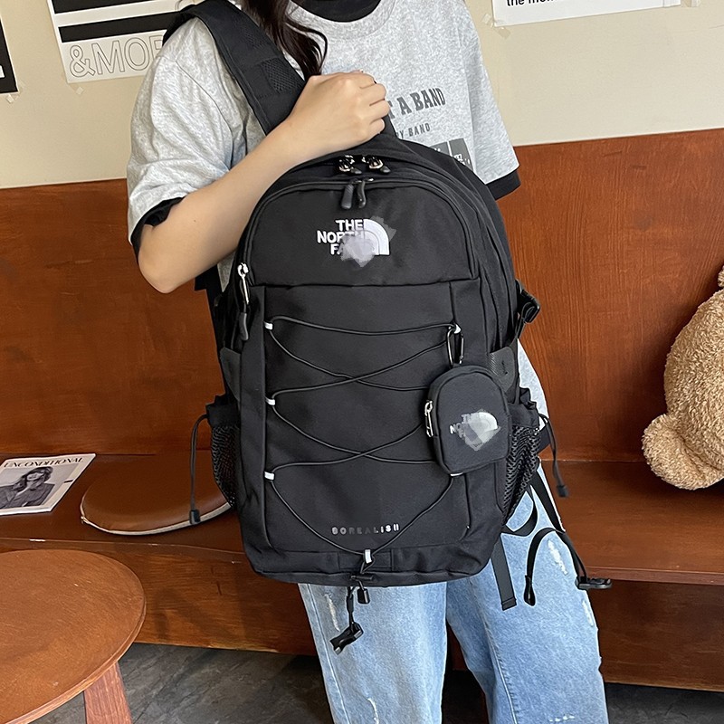 Mochila de tendencia coreana para estudiantes parejas de escuela secundaria, escuela secundaria, universidad, 3 - en - 1 bolsa casual al aire libre