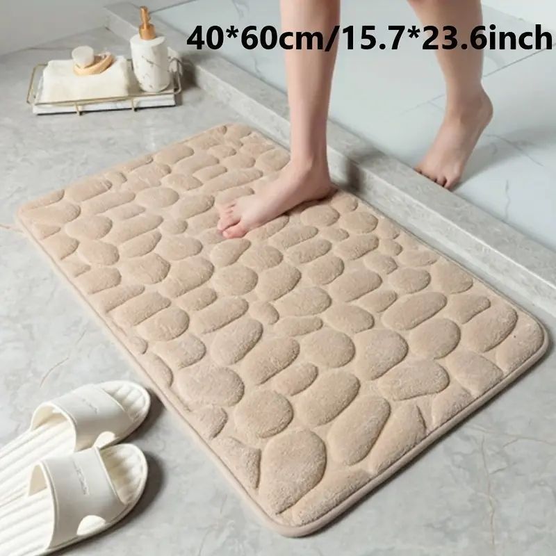 Transfronterizos venta caliente Amazon para alfombra de baño de coral alfombra de absorción de agua antideslizante alfombra de relieve puede ser un agente