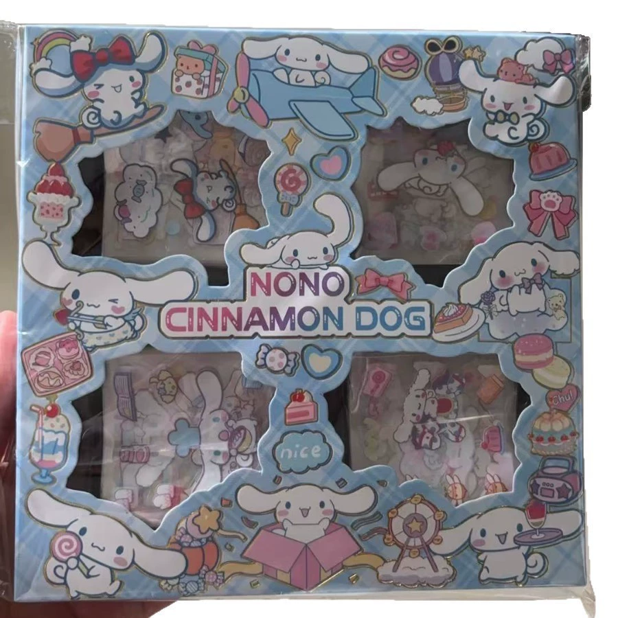 Cartoon sticker, set, creative children's stationery