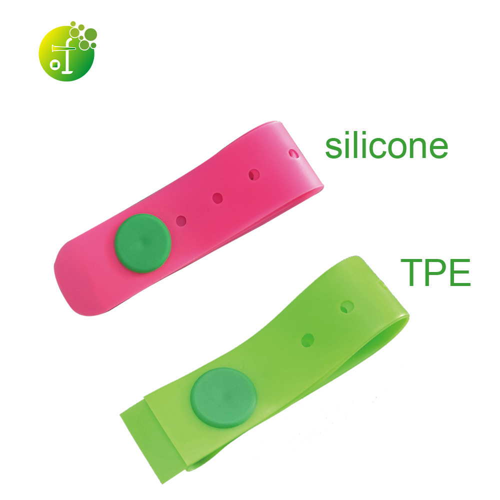 硅胶止血带 一次性硅胶止血腕带 带纽扣腕带 配件供出口