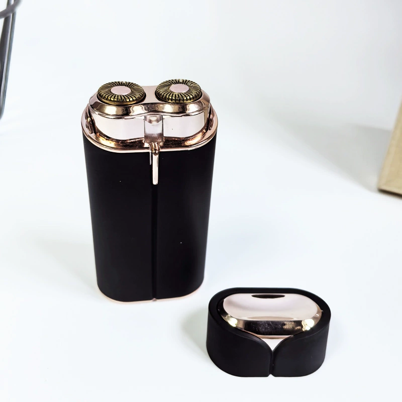 Трансграничная новая двухголовая бритва мини-зарядка депилятор для мужчин и женщин универсальная подмышка электрическая бритва