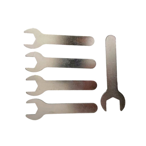 Manufacturer of simple furniture open-end wrench matching bathroom pipe stamping wrench single-head thin slice disposable wrench wholesale