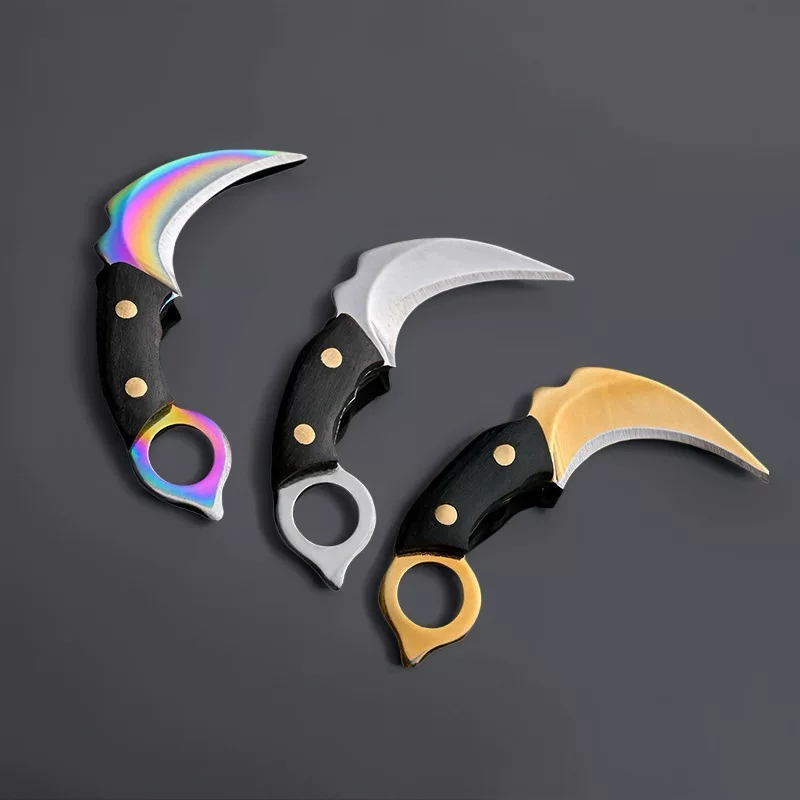 Small keychain, handheld pocket knife stainless steel