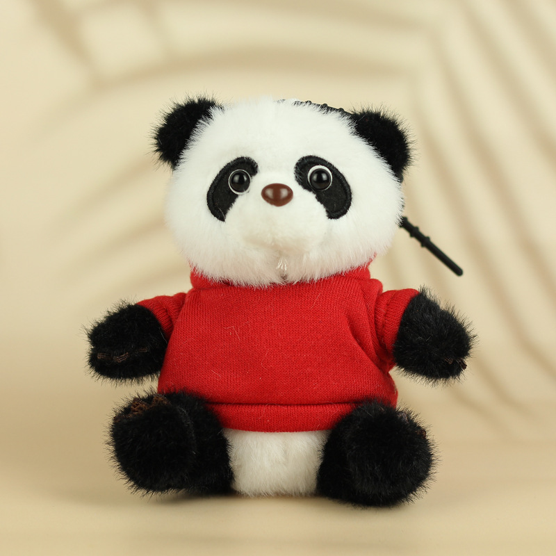 Colgante de Peluche de Oso Panda de Terciopelo para Mochilas image 2