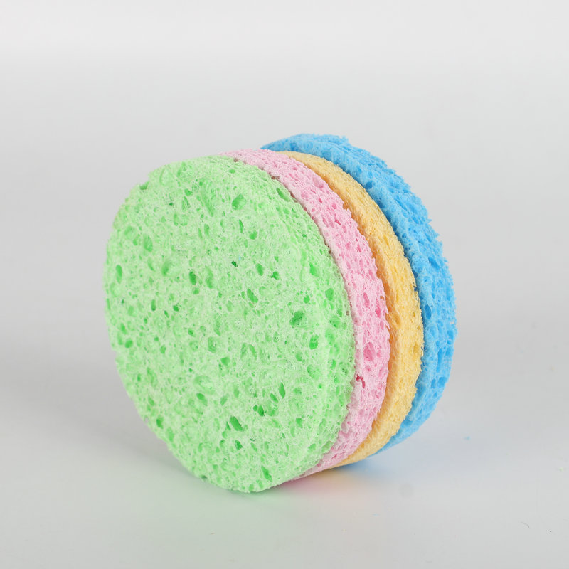 Factory wholesale: Lazy Man's Clear Water Face Wash Puff, Thickened Sponge Cleansing Puff, Makeup Remover Puff, and Wood-Pulp Cotton Pads