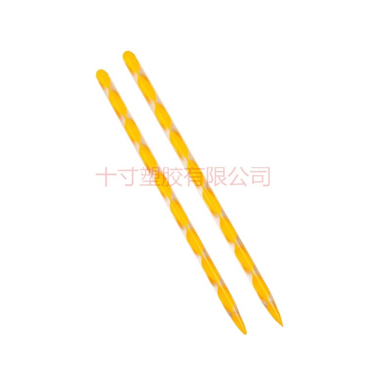 面塑工具亚克力圆棒手工彩泥软陶黏土黑色塑棒免磨