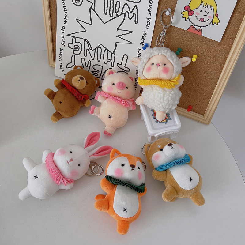 Keychain, backpack accessory, pendant, plush doll, bag decoration