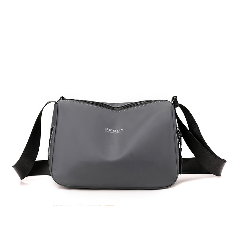 Nueva tendencia de la moda simple bolso de mensajero casual para hombres premium ins versión coreana de todo fósforo bolso de hombre de gran capacidad de un solo hombro