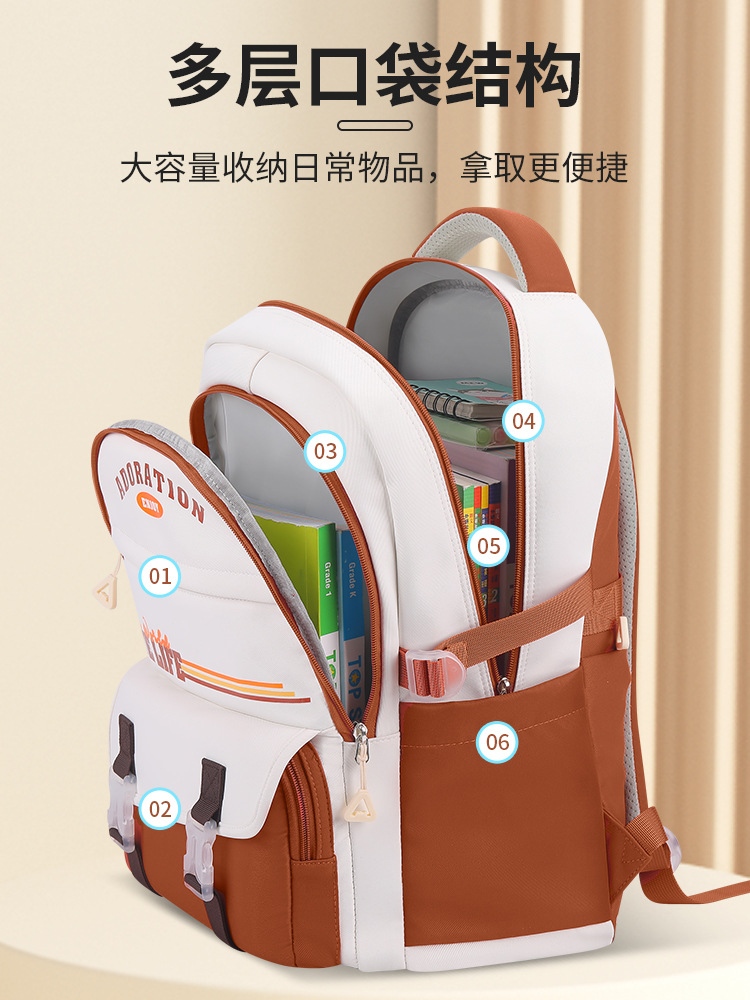 La mochila de los niños ligeros de los hombres de 6 a 14 años puede contener la mochila del estudiante de la carretilla Nueva mochila del bebé del sésamo para los estudiantes de la escuela primaria