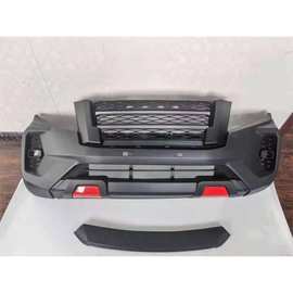 适用于Navara 2016改装包围纳瓦拉NP300皮卡保险杆轮眉中网老改新