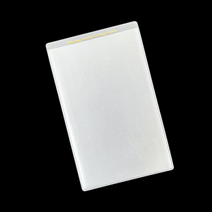 Translucent Pvc Signature Book Cover Book Cover Frosted Handbook Notebook A4A5 Card Album Protective Cover
