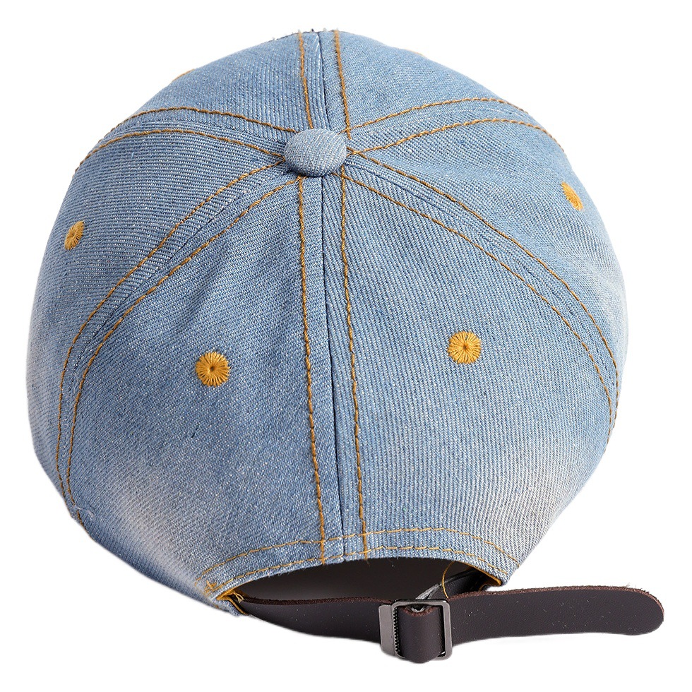 Verano nuevo sombrero de las mujeres de Corea del Sur diamante gorra de béisbol al aire libre sombrero de mezclilla