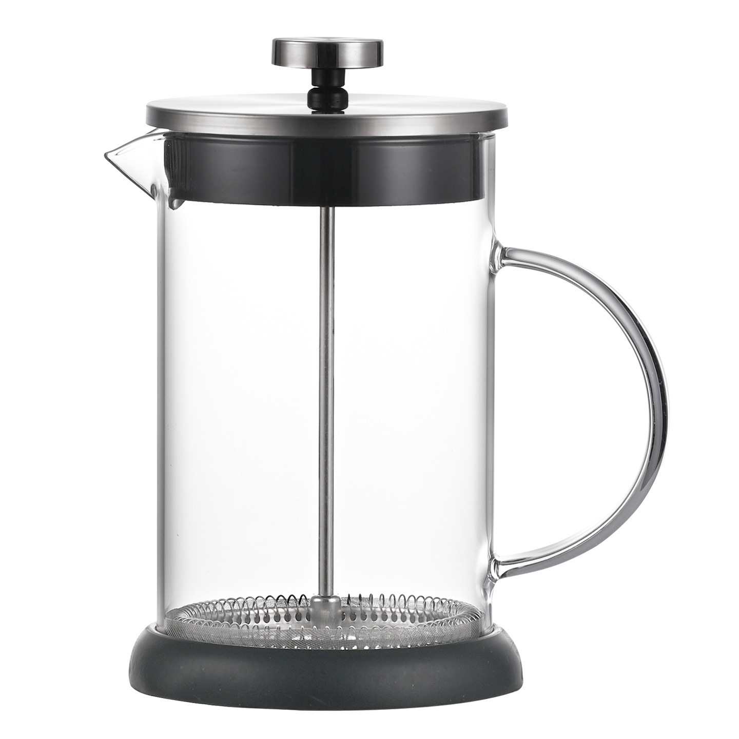Cafetera de Prensa Francesa de Vidrio de Borosilicato para Café