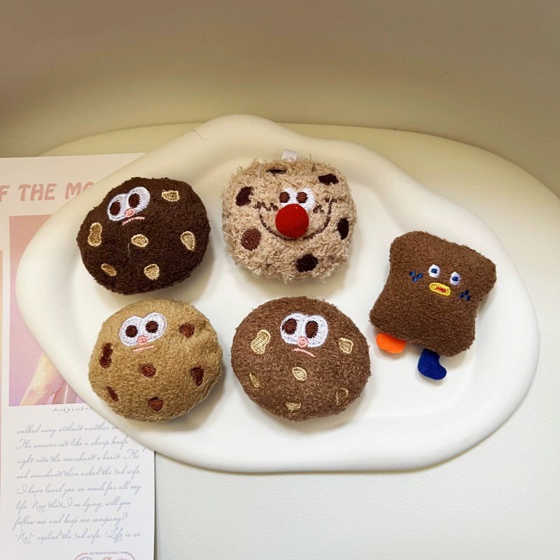 Печенье Смайлик Милый Плюшевый Маленький Выражение Стенд Складной Выдвижной Ленивый Универсальный Любая Модель Чехла Для Телефона