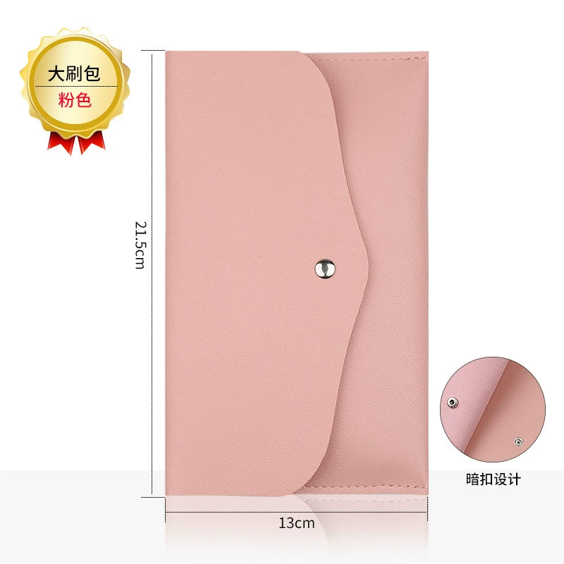 Makeup brushes bag, handheld storage system, eye shadow, capacious brush, high-quality style