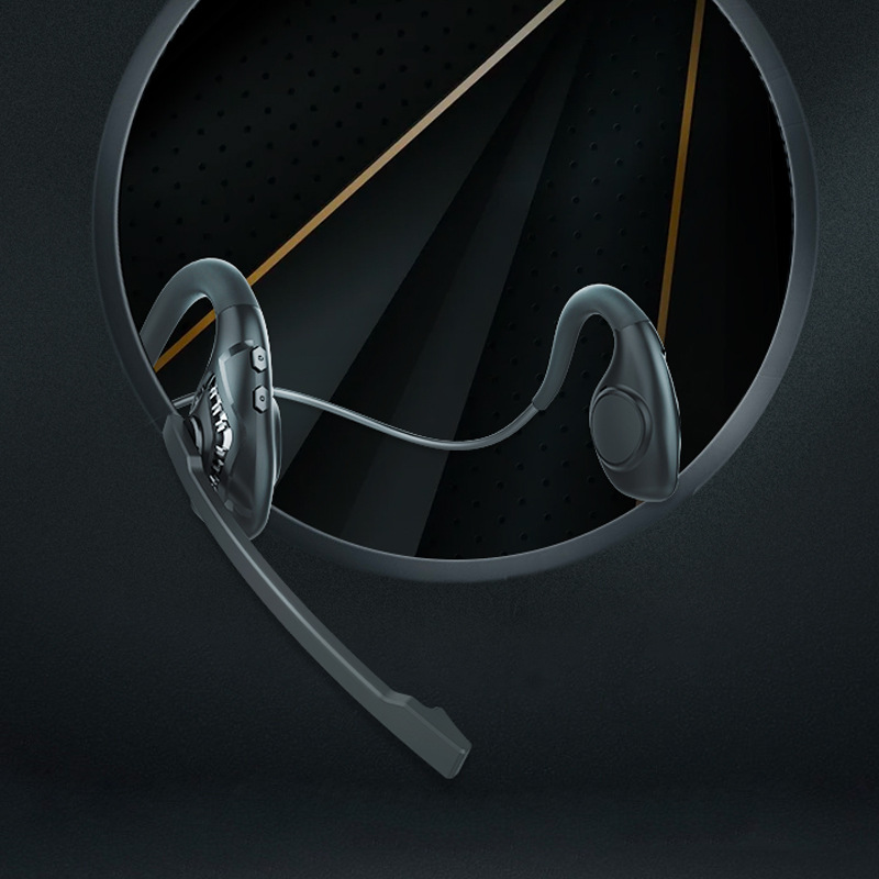Cuffie a conduzione ossea bluetooth wireless per il traffico_voghion.com