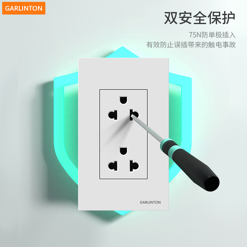 120 tipo 15A tailandés enchufe de conmutación escondido Taiwán Vietnam 110V estándar tailandés dos o tres paneles de alimentación de red