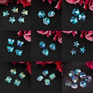 14MMˮ��AB�ʆ��pֱ�װ˽���ѩ����������麟ɢ����DIY�Ʒ���