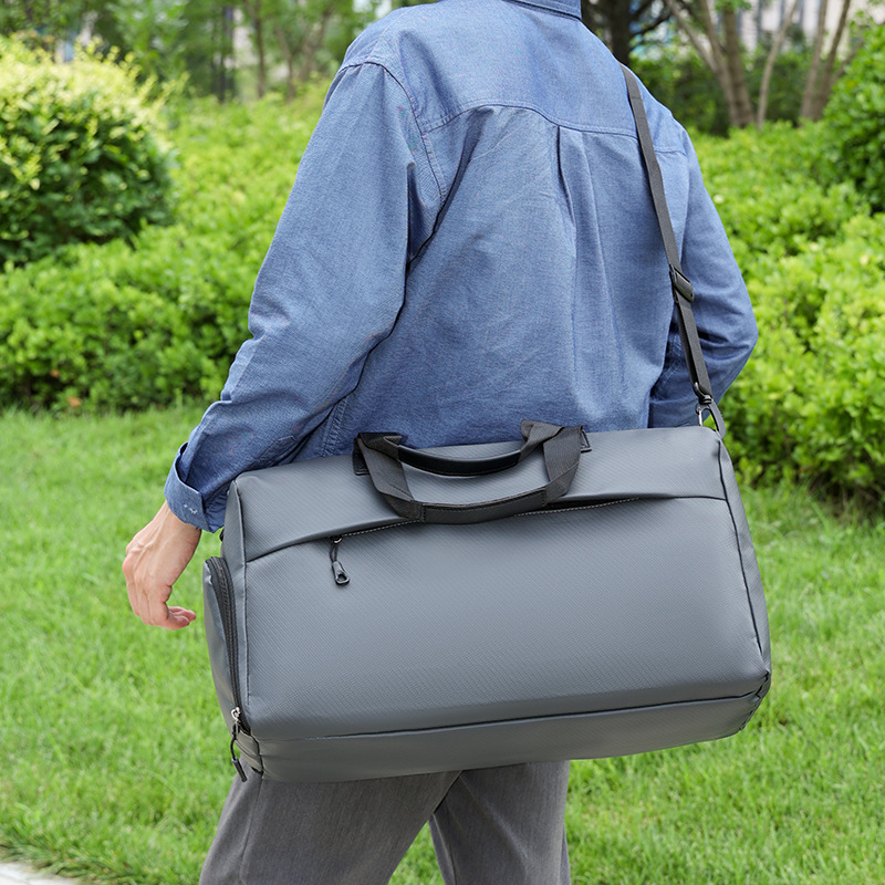 2025 simple multicapa bolsas de negocios para hombres bolsas de viaje de gran capacidad bolsas deportivas de fitness bolsas de viaje de negocios
