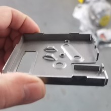 电磁锁壳汽车锁金属加工件连续成型模具单工程来图制造冲压钢模