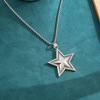 Necklace hip-hop style, European style, suitable for import, simple and elegant design, punk style