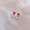 Small cute fashionable earrings, simple and elegant design