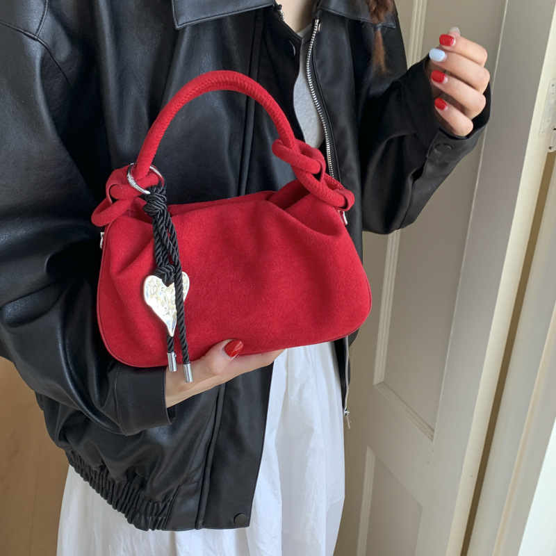2025 Autumn New Trendy Pleated Cloud Bag For Women, Niche Retro Handbag, Shoulder Bag, High-End Crossbody Bag - Thumbnail 2