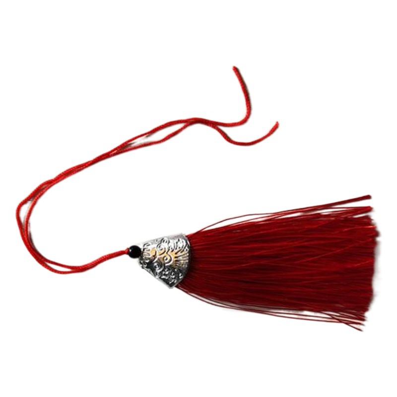 Chinese knot tassel manufacturers wholesale handmade jewelry Chinese knot plus tassel 15cm handmade hanging accessories