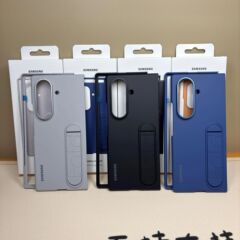 Samsung Zfold7 携帯電話ケーススタンドに適しています。シンプルな肌触りの zfold40% off 積み重ね可能な保護カバー付き携帯電話ケース。