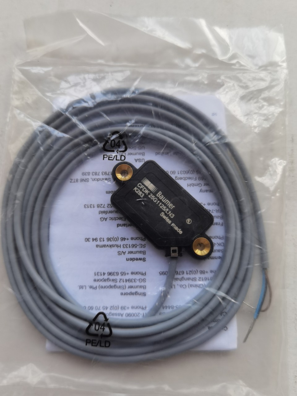 宝盟 电容式接近开关 CFDK 25G1125/LN3