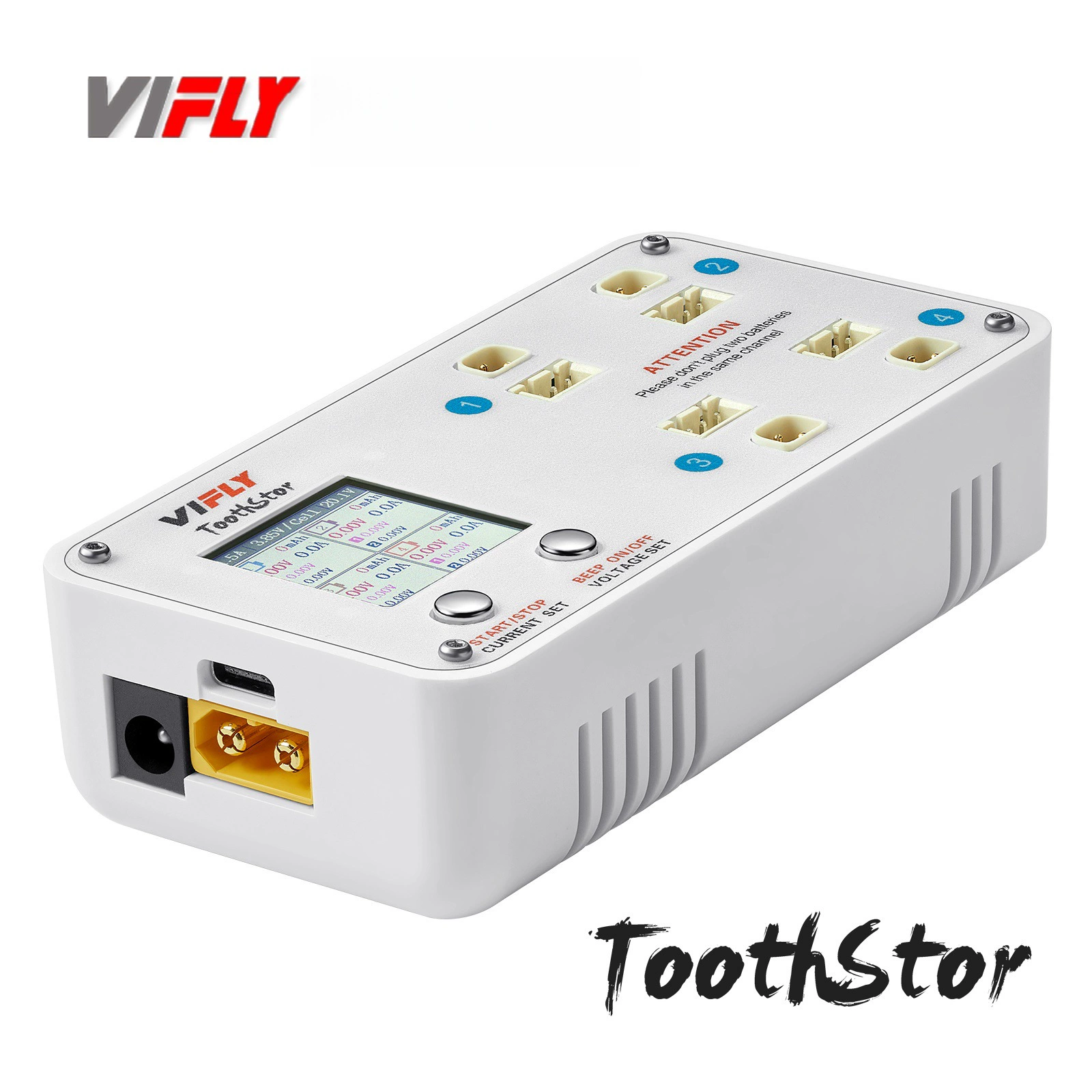 Vifly Toothstor, дрон-проходная машина по кругу, поддерживает зарядное устройство для батарей BT3.0 и XH2.54 2S