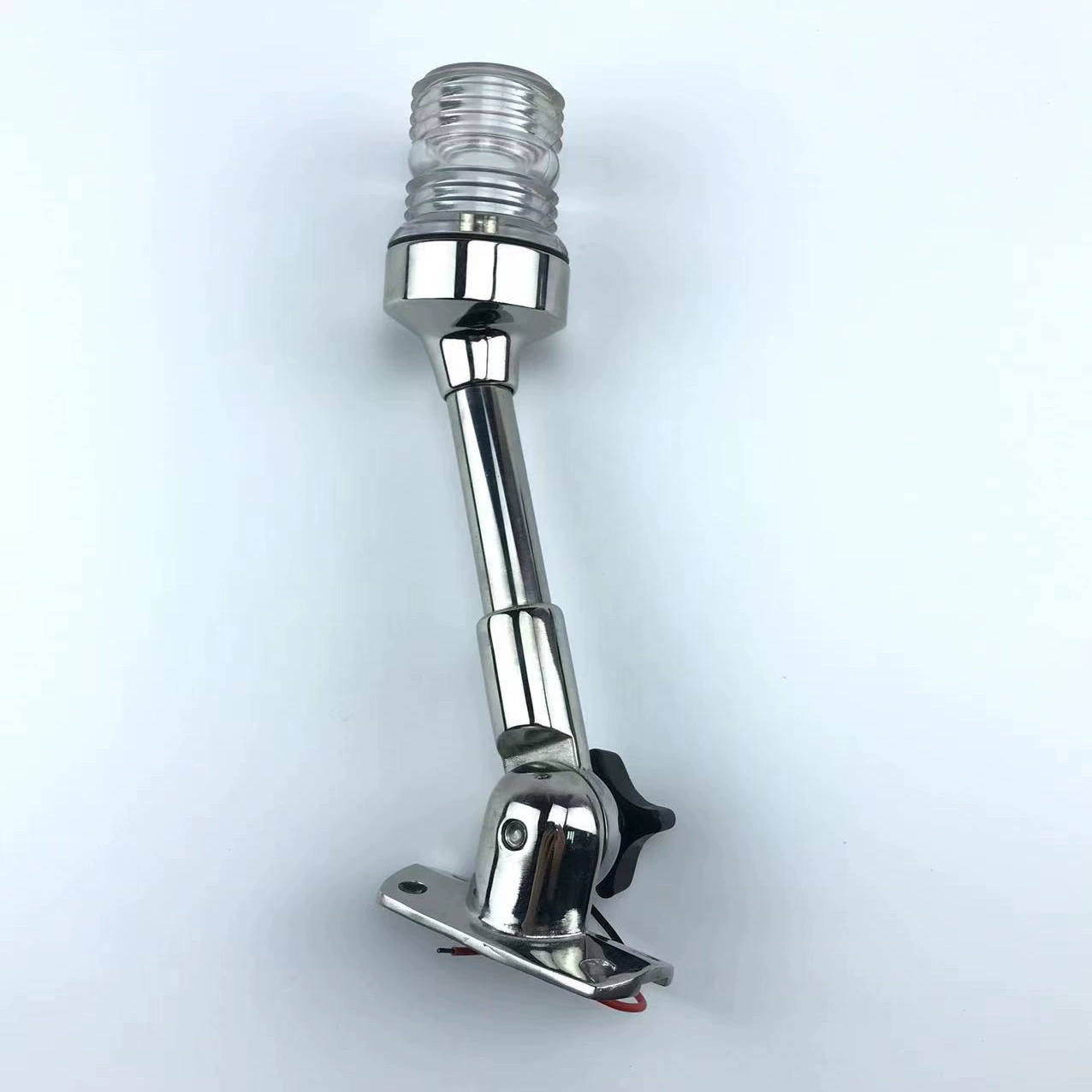 12-дюймовый морской навигационный свет светодиодный 360-градусный кольцевой светильник из нержавеющей стали 304 Регулируемый базовый кронштейн световой сигнальная лампа