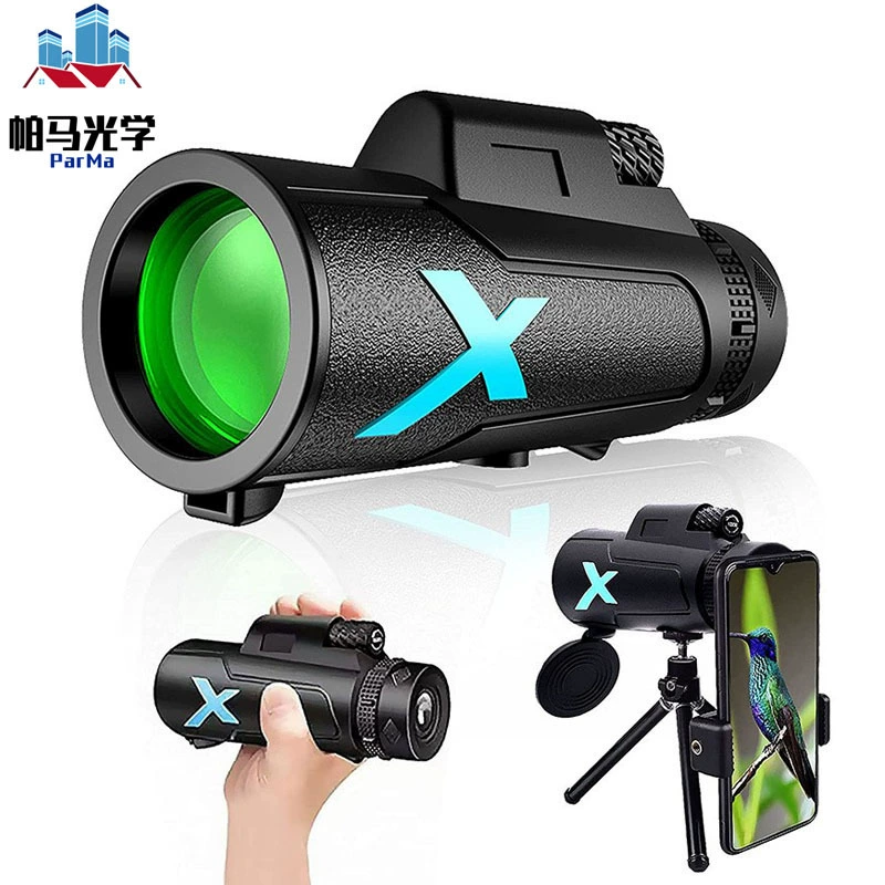 Трансграничный новый уличный телескоп 12x50 монокулярный телескоп высокой четкости камера для мобильного телефона телескоп оптом