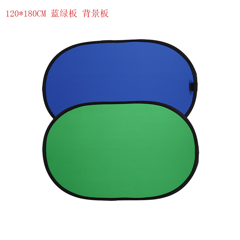 Tela de algodón puro azul y verde imagen de corte tela de corte de imagen de fotografía pantalla verde tela de algodón tiro tablero de fondo 100*150 reflector múltiples tipos