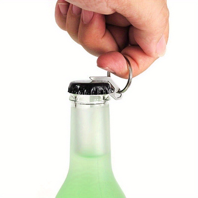 Stainless Steel Mini Bottle Opener Keychain Portable, Manual, Pocket Size Drink Bottle Opener Stainless Steel Mini Bottle Opener Keychain Portable, Manual, Pocket Size Drink Bottle Opener