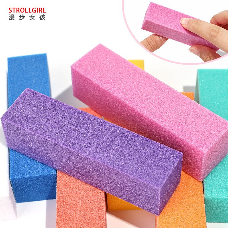 Cross-Border Manicure Tofu Block, Nail File, High-Elastic Tofu Block, Four-Sided Polishing Block, Manicure Tool Rubbing Strip Cross-Border Manicure Tofu Block, Nail File, High-Elastic Tofu Block, Four-Sided Polishing Block, Manicure Tool Rubbing Strip