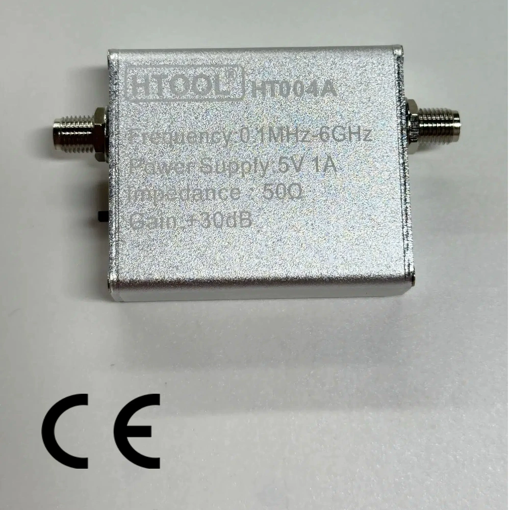 Усилитель радиосигнала для транспортных средств HT004A, 100 кГц-6 ГГц, полнодиапазонный, с низким уровнем шума