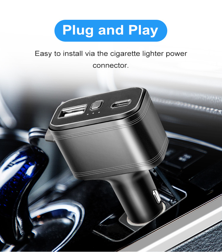 New Car-Mounted 4Gtk818 Gps Locator Cigarette Lighter Fast Charging Car Charging Accurate Positioning Plug in