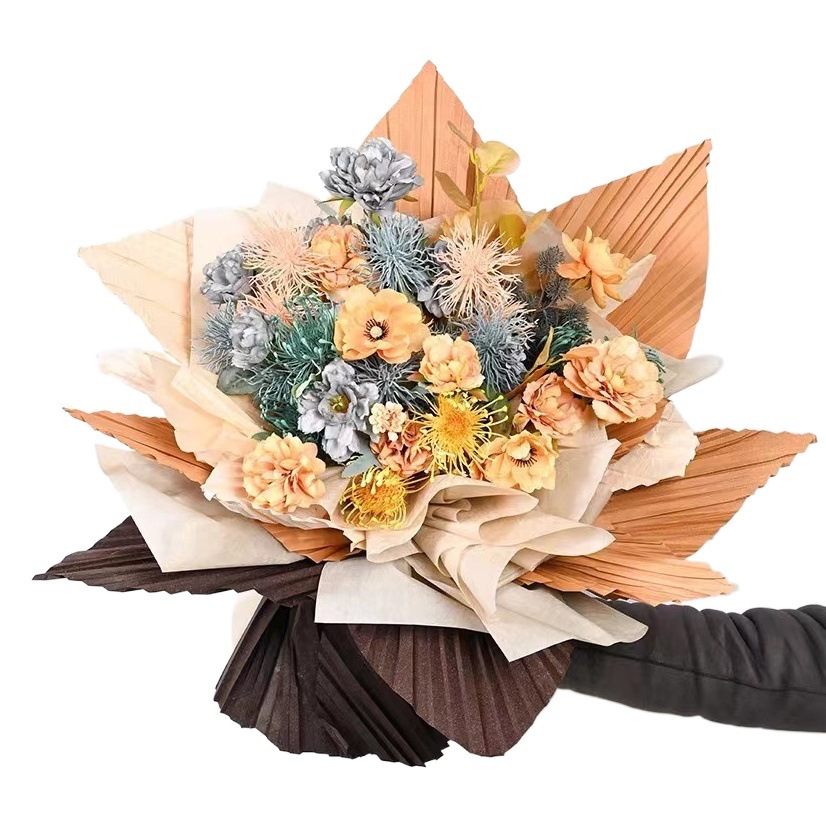 Papel de embalaje de algodón de leche extraíble Papel de seda Papel de revestimiento interior impermeable Material de embalaje floral Papel de embalaje al por mayor