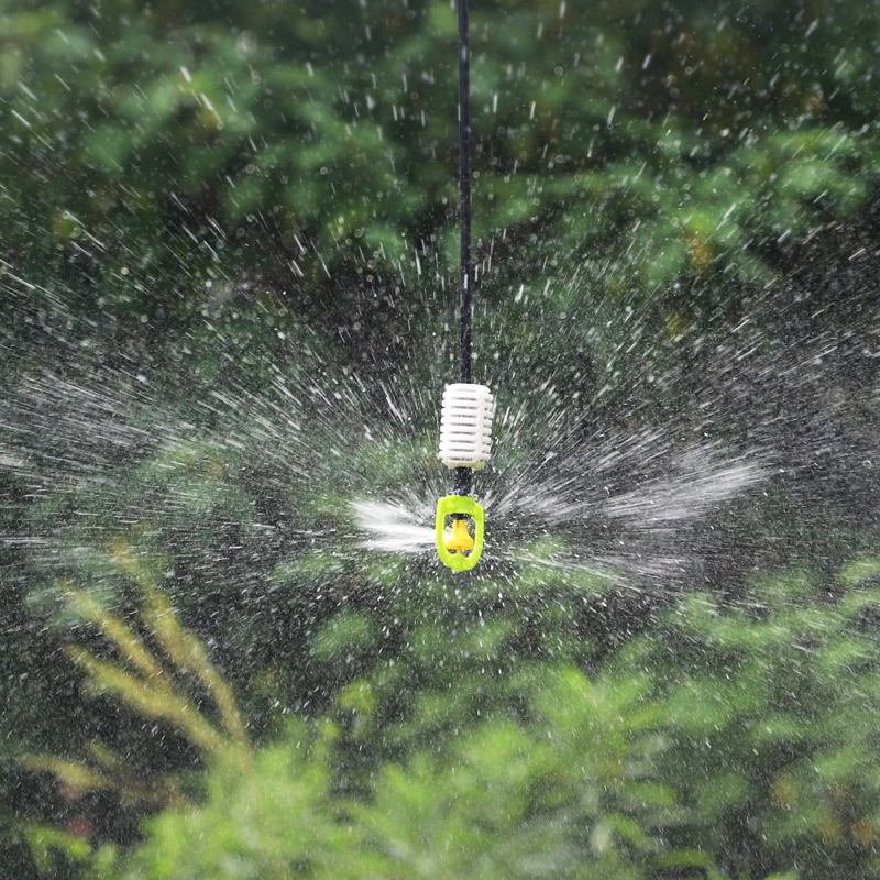 Shanghai boquilla de rociador a la distancia media de la boquilla de rociador colgada al revés en el jardín agrícola invernadero espacio verde público libre de impuestos