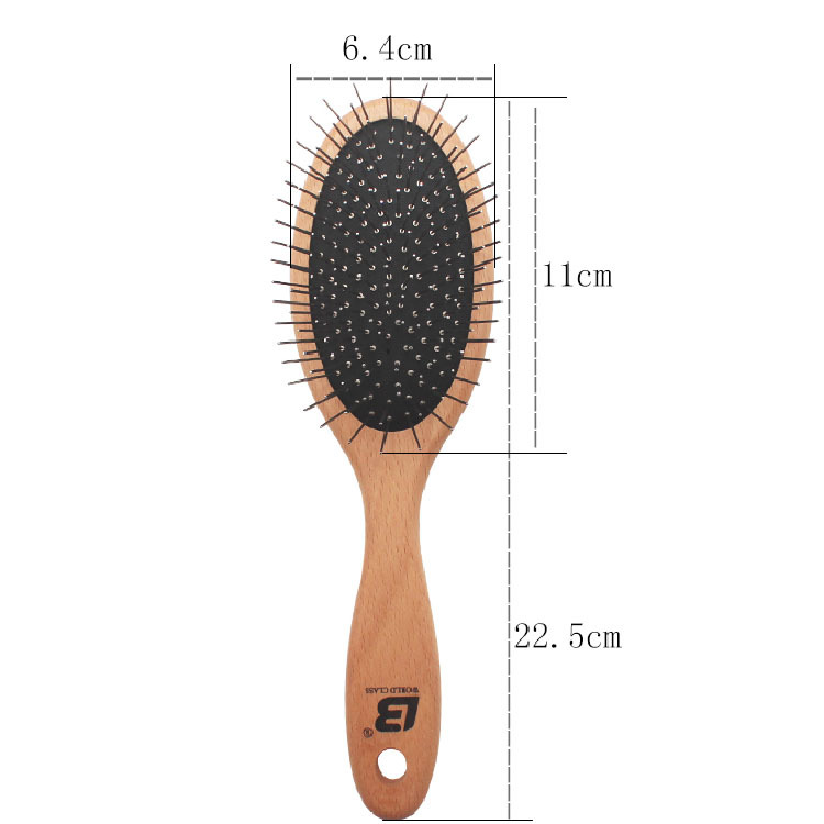 핸들 빗 대형 (대형 개)
